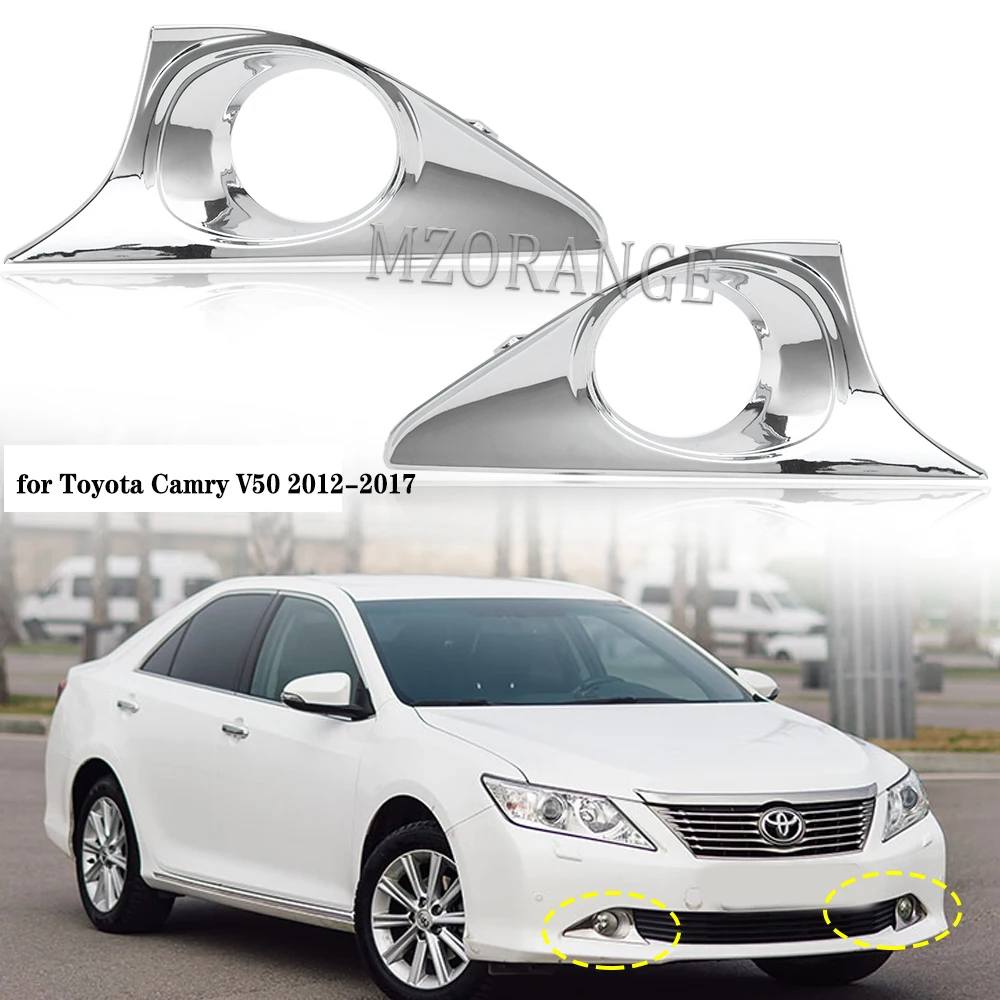 Противотумансветильник для Toyota Camry V50 2012-2017 хромированные