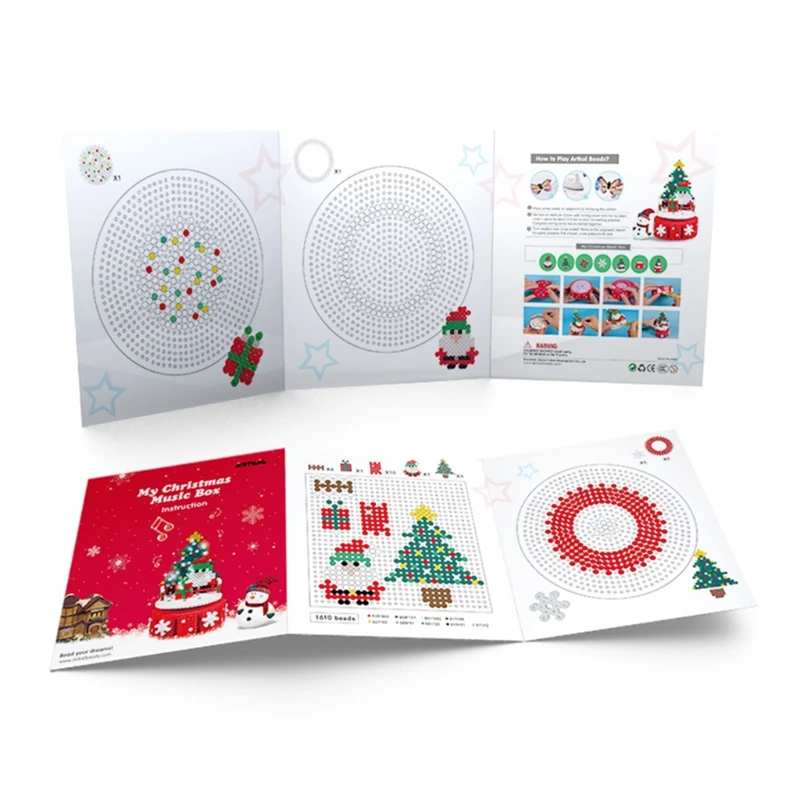 Рождественская елка музыкальная шкатулка DIY головоломки образовательные для