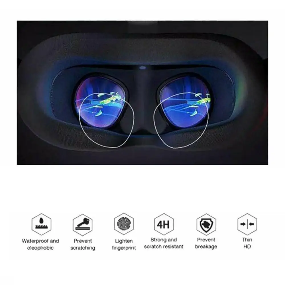 1 пара защитное устройство для объектива HD Прозрачная пленка Экран протектор