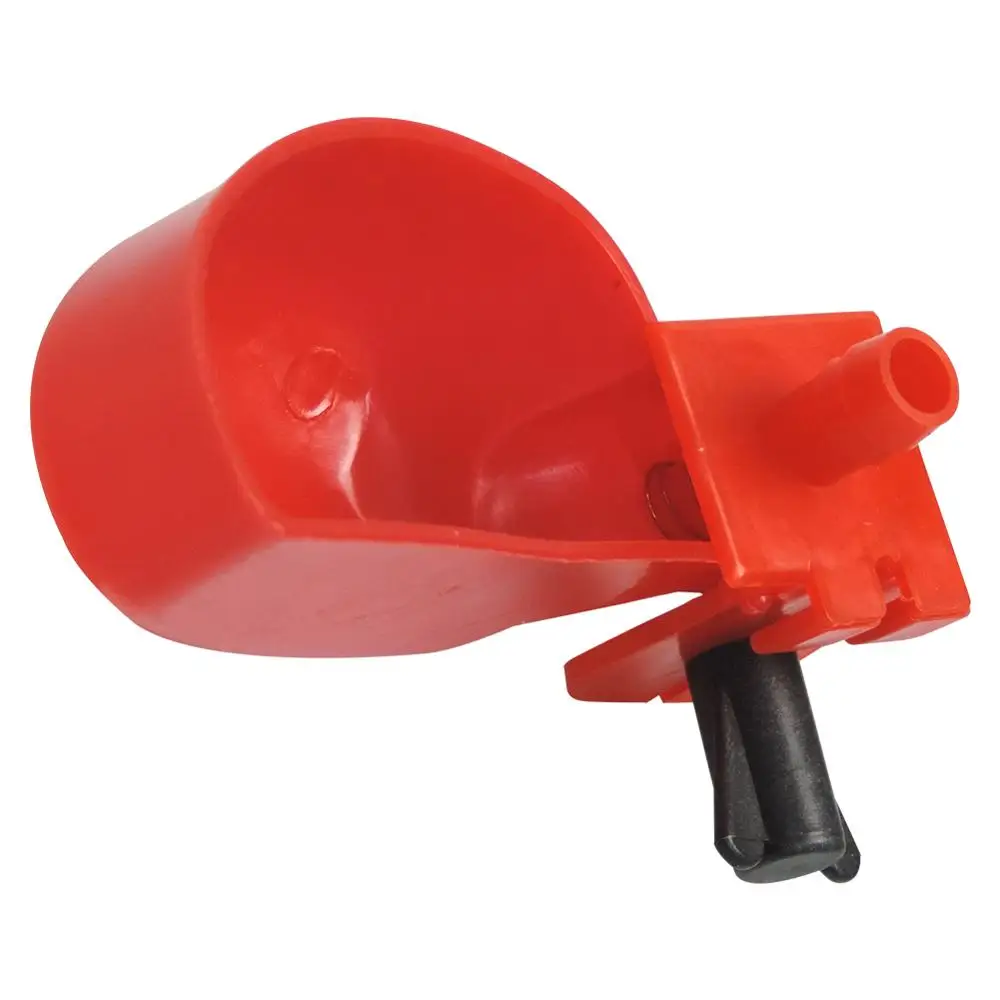 Поилка-фонтан пластиковая автоматическая для птиц 10 мм 12 шт. | Дом и сад