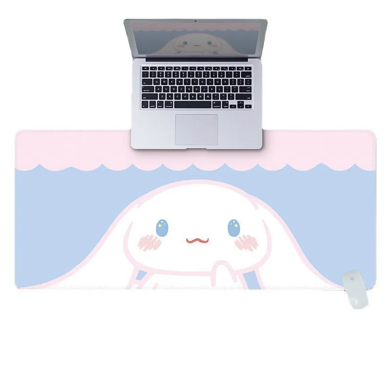 

Cartoon Hand Drawing Electronic Games Computer Non Slip Table Mat Mouse Pad Washable Cute Big Eared Dog