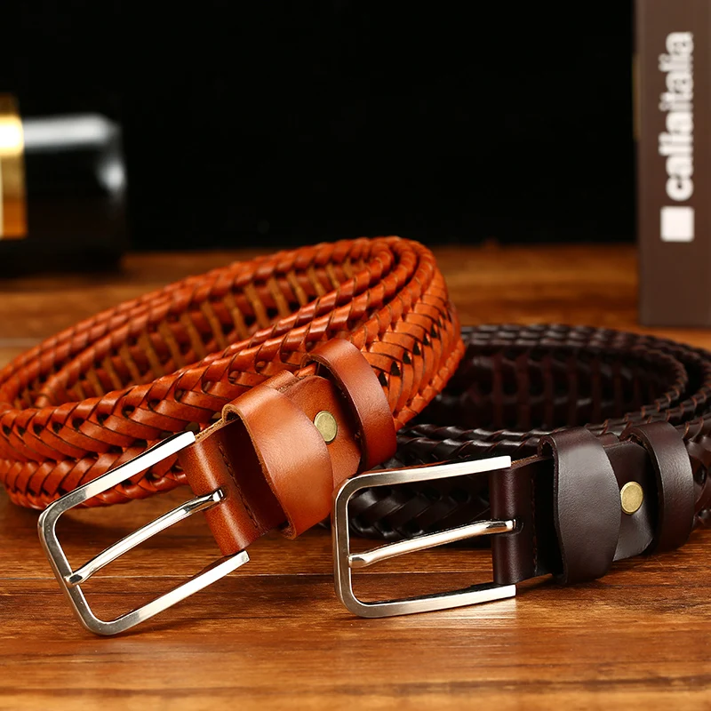 Aoluolan designer luxury belts womens mens Belt Braided Elastic Waist Straps Stretch | Аксессуары для одежды