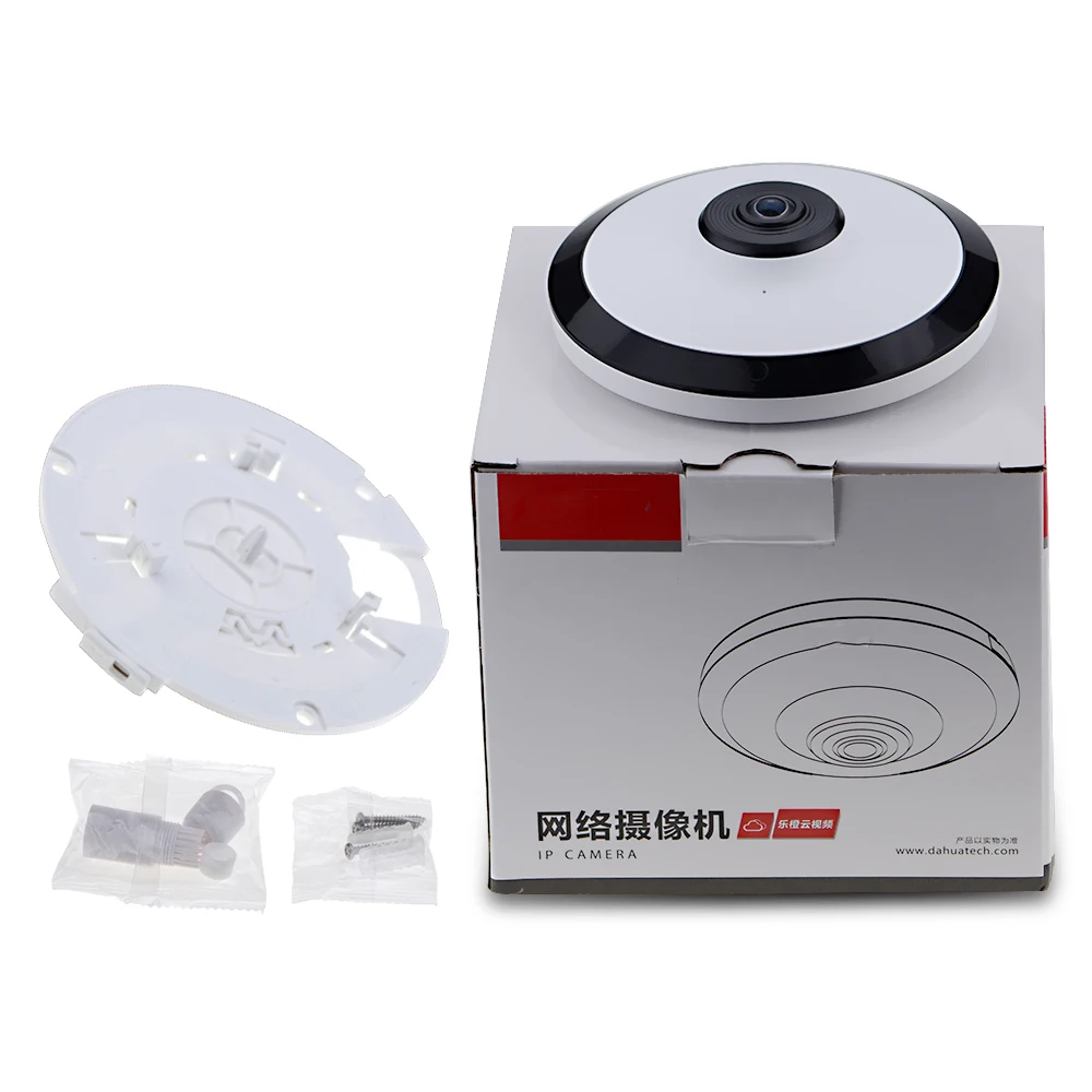 Dahua IPC EW4431 ASW 4MP панорама POE WIFI 360 рыбий глаз ip камера Встроенный микрофон слот для sd