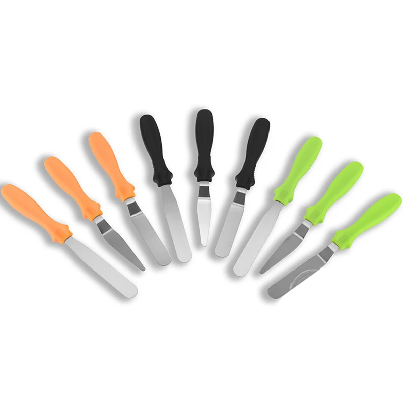 Инструменты для выпечки тортов из нержавеющей стали мазок нож торта 3 набора DIY