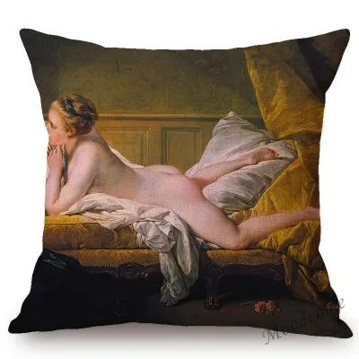 Роскошный дворец картина маслом Ренессанс Украшение Дома Наволочка из