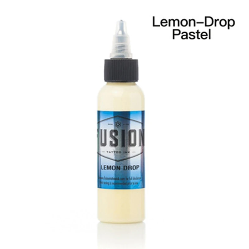 lemon drop pastel Набор чернил татуировки пигмент краска для татуау пигмент tintas para labios краска для татуировока пигменты цвет татуировки - Цвет: lemon drop pastel