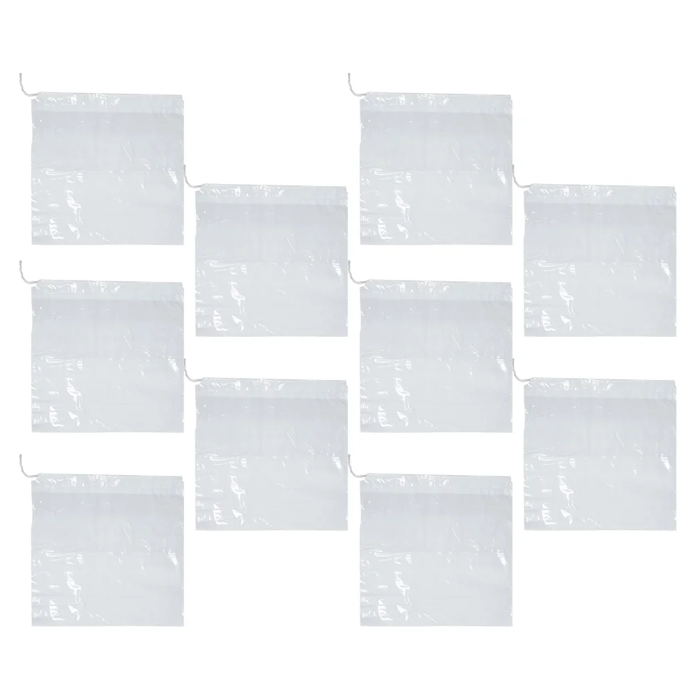 

10 шт., портативные Сменные пакеты для туалета