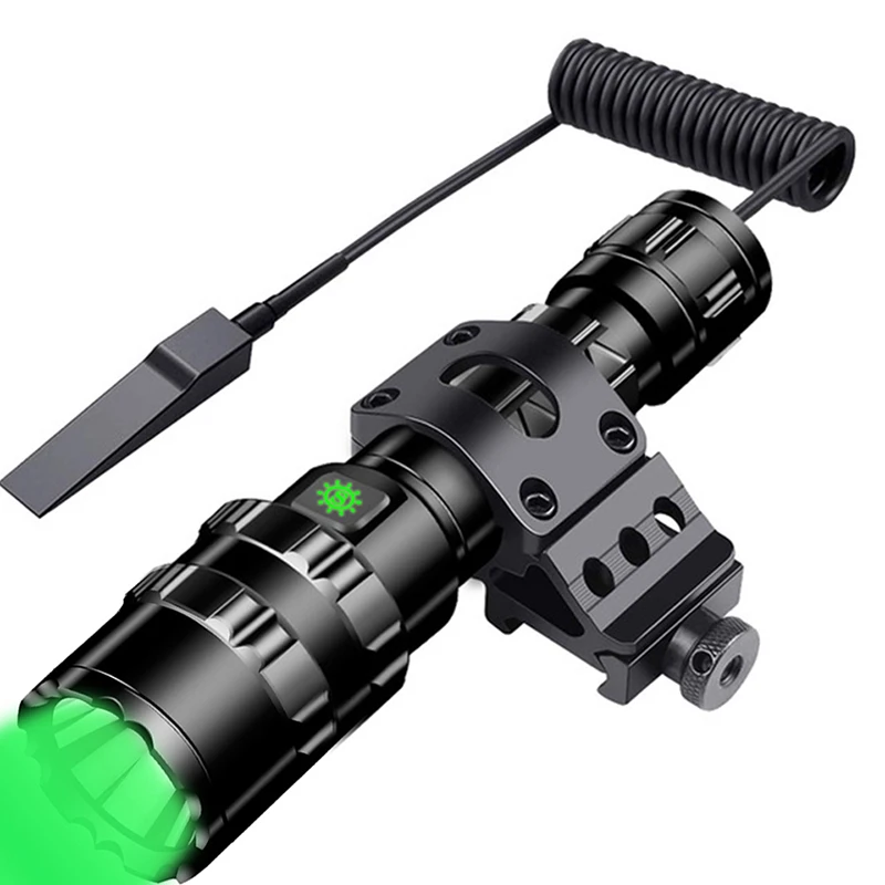 Litwod Z401002 охотничий светодиодный фонарь 65000лм Мощный тактический фонарь Перезаряжаемый 18650 аккумулятор водонепроницаемый Скаут свет
