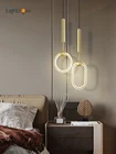 Простой прикроватный подвесной светильник для спальни в скандинавском стиле, Подвесной Настенный светильник для ресторана, бара, телевизора