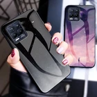 Роскошный стеклянный чехол для Oppo Find X3 Pro X2 Neo Lite X3pro A95 A94 A54 4g A74 A93 A91, чехол для Realme 8 Pro 7 6 GT 5g Realmi 8i 9i 8 X2