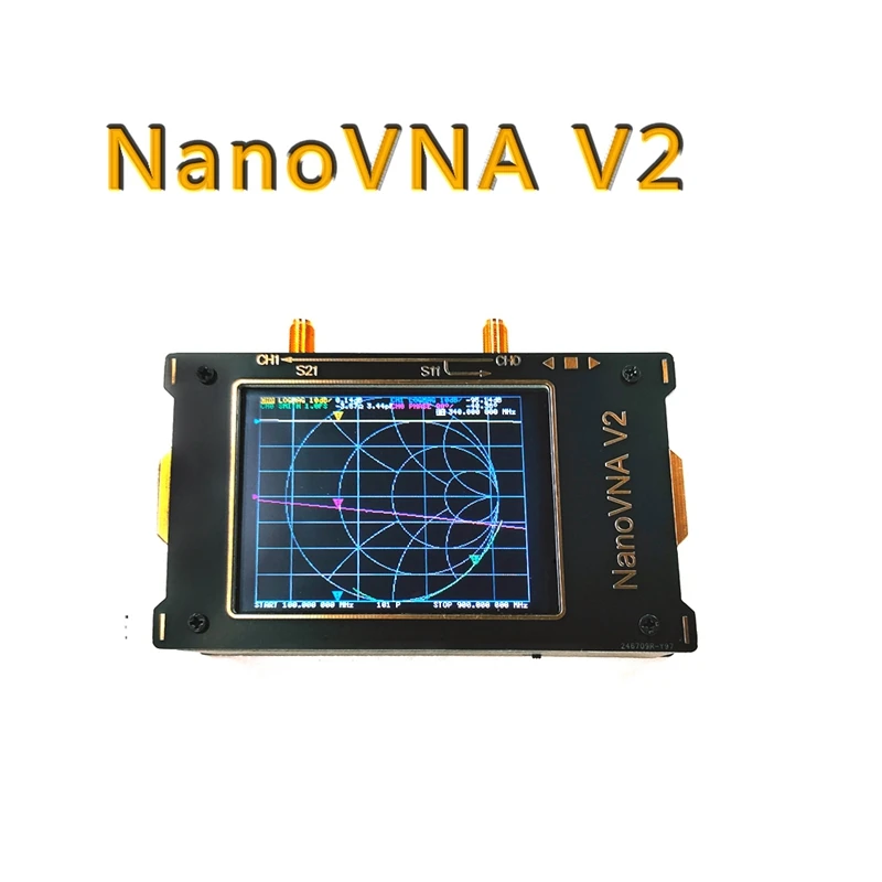 NanoVNA V2 50 кГц 3 ГГц векторный сетевой анализатор набор S A 2 коротковолновый HF VHF UHF| |