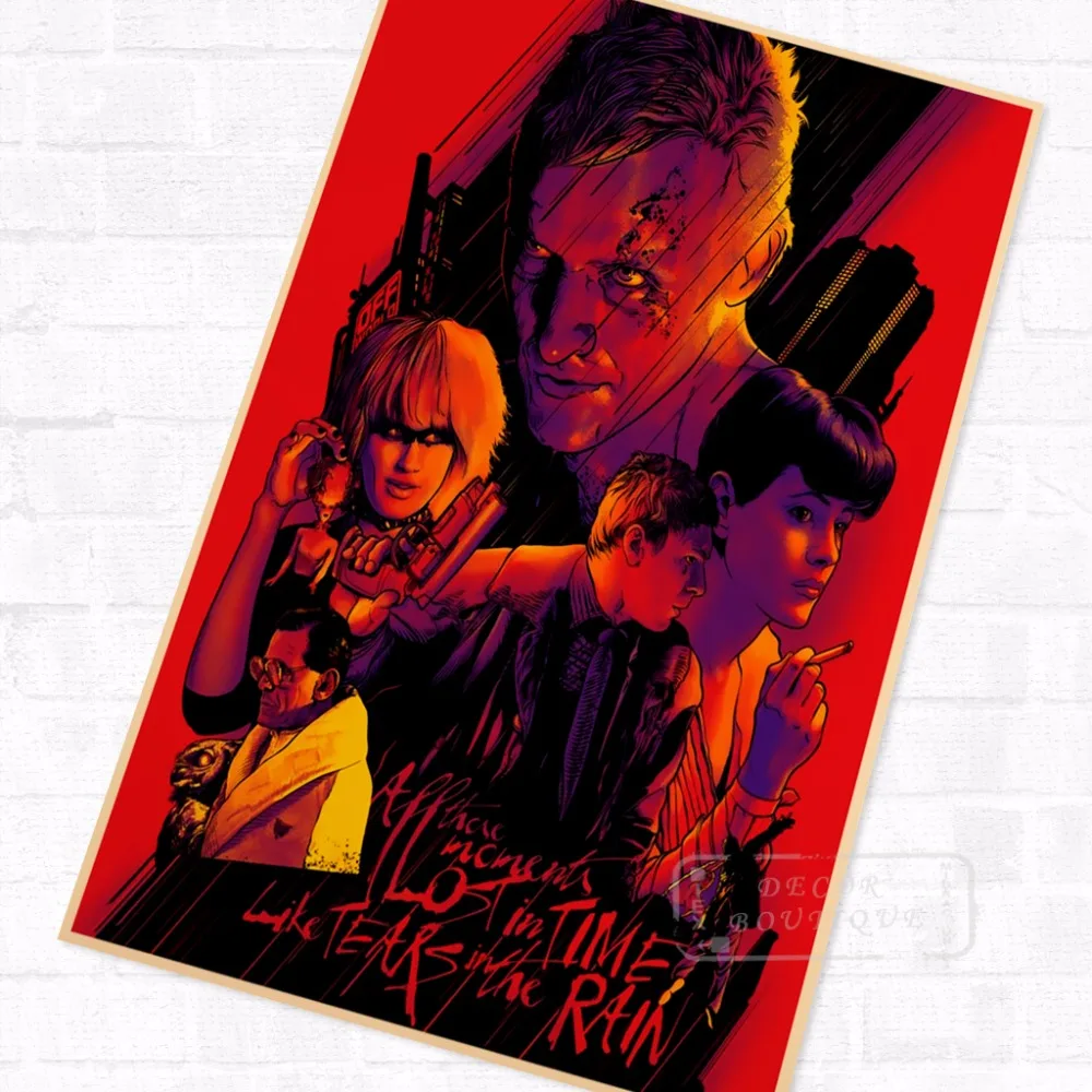 Поп-арт научная фантастика ужасная пленка двойные пики винтажные фотообои