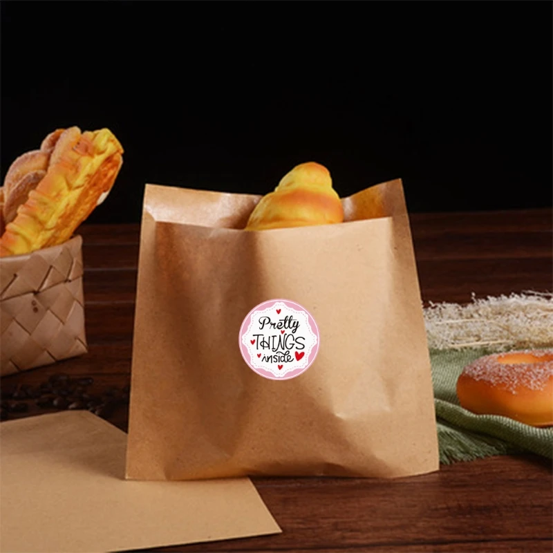 &quotКрасивые вещи внутри&quot Печать букв запечатывание этикеток наклейки для