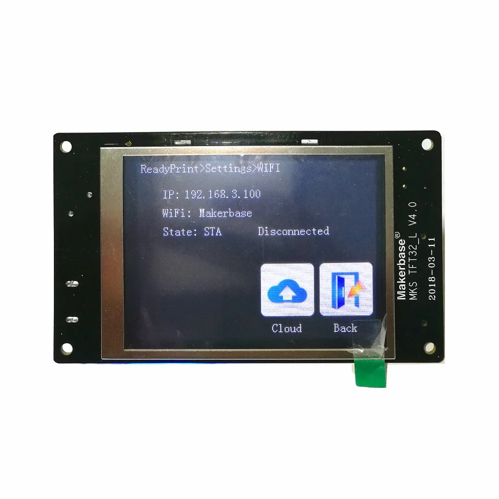 Модуль MKS TFT32 V4.0 с сенсорным экраном и ЖК дисплеем|Детали аксессуары для