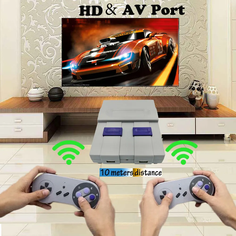 

Камер Мгновенной Печати Mini 8 бит ретро мини Супер классические HD/AV ТВ Семья Видео игровой консоли с 333/500 игры для портативных игровых пристав...