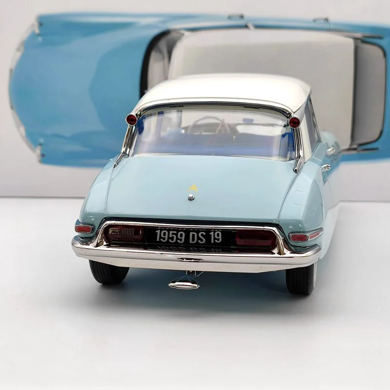 1:12 Norev для Citroen DS 19 1959 голубой волк и белый carредкий 121564 литые модели Ограниченная