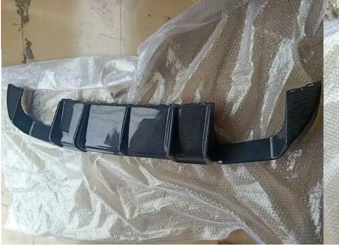 Автомобильный задний бампер A3 Sline из углеродного волокна спойлер диффузор задняя