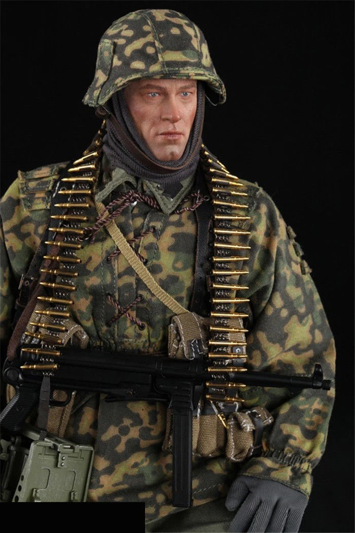 DID 1/6 полный набор второй мировой войны немецкий D80125 3RD SS танковая дивизия MG34 Gunner Solider фигурка модель для фанатов