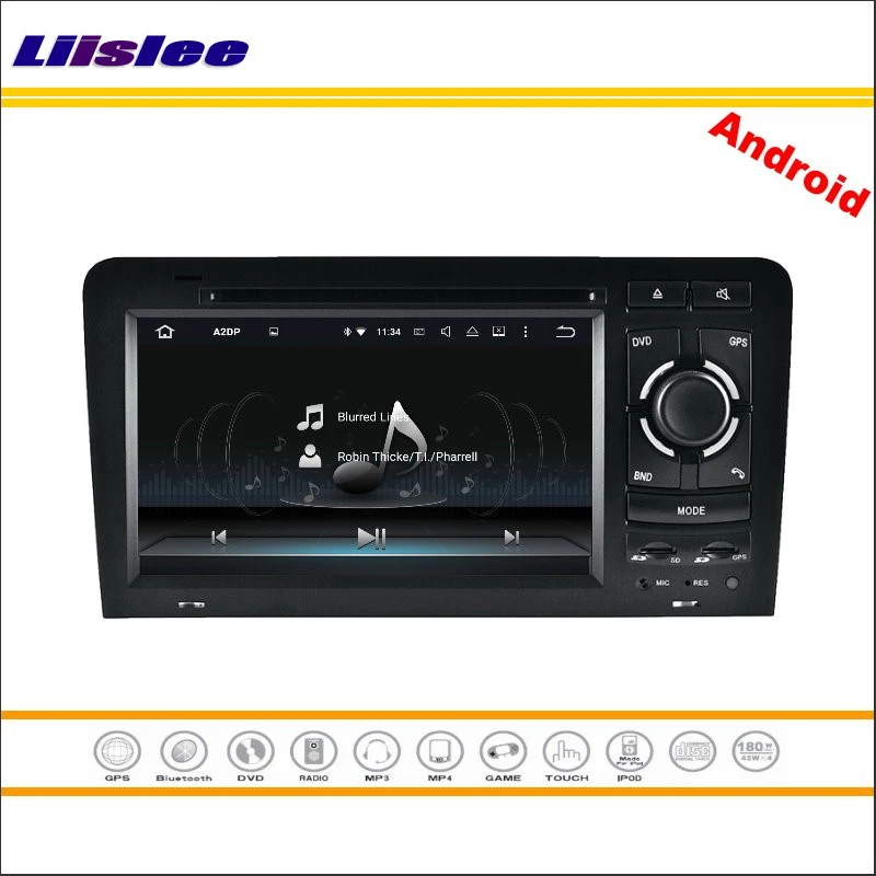 Автомобильная Мультимедийная система Android для Audi A3 S3 A5 / 8P 2003 ~ 2013 стерео видео