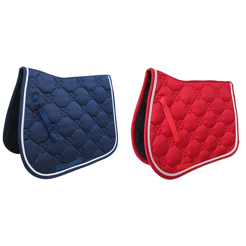 

New Sale Horse Saddle Pad Horse Riding Saddle Cushion Horse Accessory Breathable Performance Equipment Saddle Cover
