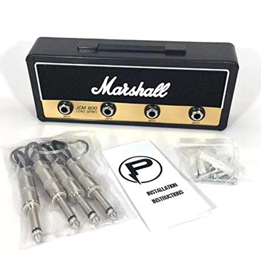 Marshall Ключ для хранения Marshall брелок-Гитара Держатель Jack II стойка 2,0 Электрический Подвесной ключ стойка Amp винтажный усилитель JCM800 стандарт - Цвет: Marshall
