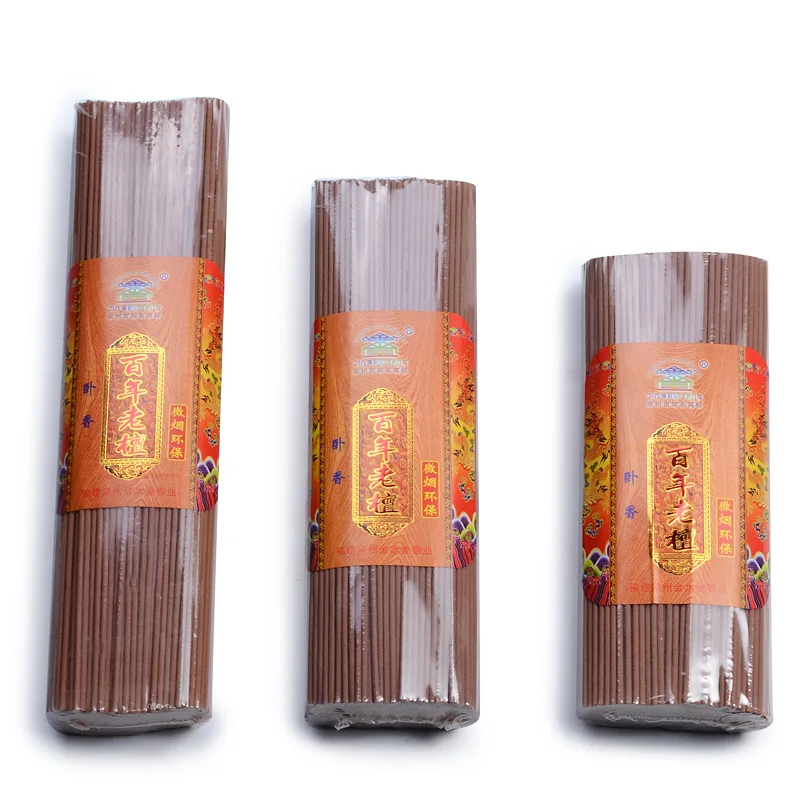 F 500 г/упак. палочки для благовоний 100 лет сандалового дерева 21 см 27 32 см|Благовония