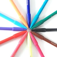 36 colors high capacity hook line pen set multifunction water based markers diy drawing graffiti pen signature pens art supplies
