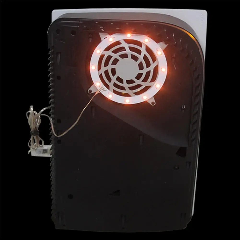 Светодиодная лента для вентилятора охлаждения консоли PS5 декоративный