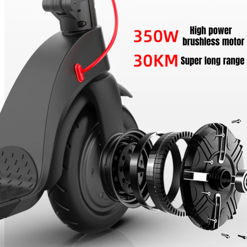 Складные электрические скутеры для взрослых Walk 350W36V маленький светильник скутер
