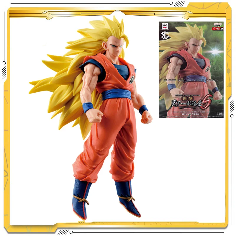 

Original Bandai Dragon Ball Super Saiyan SC Son Goku Action Collection Model Toy Anime Super Saiyan Figure Toys for Kids