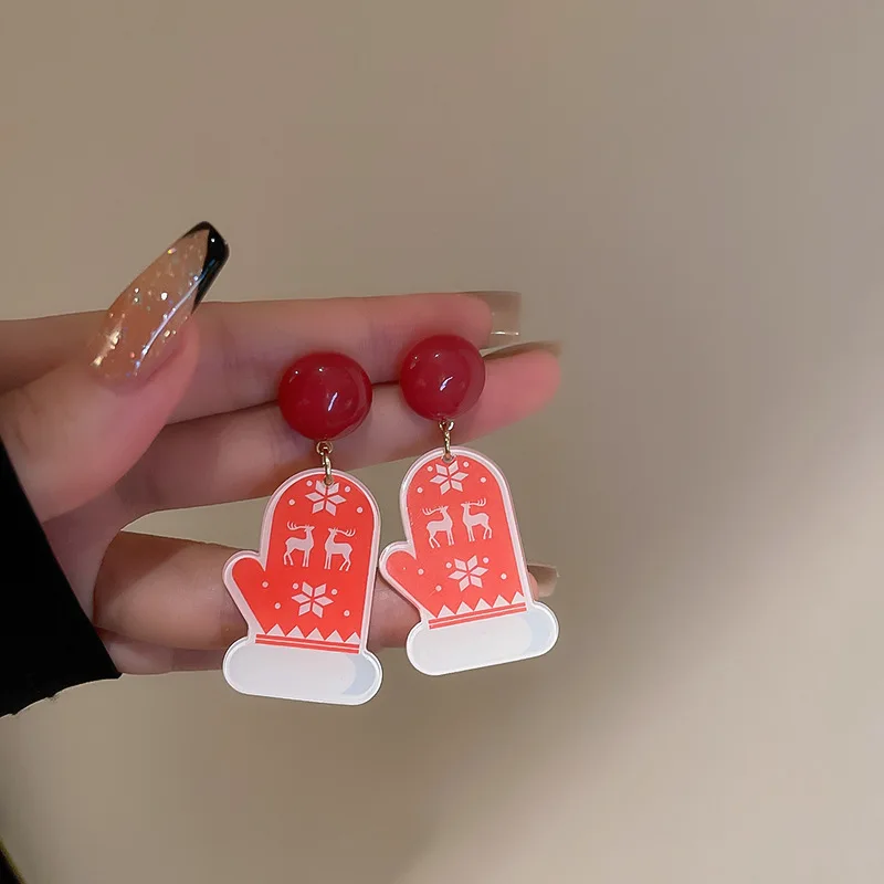 Винтажные большие акриловые геометрические круглые серьги для женщин новые