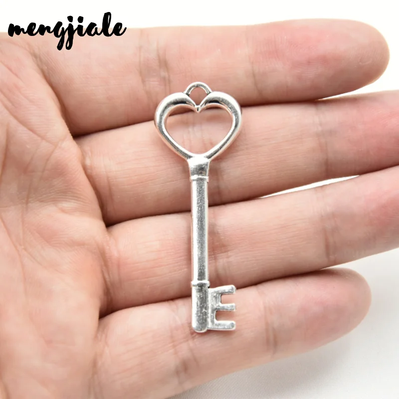 15 шт./партия винтажные Подвески сокровище ключик от сундучка античные