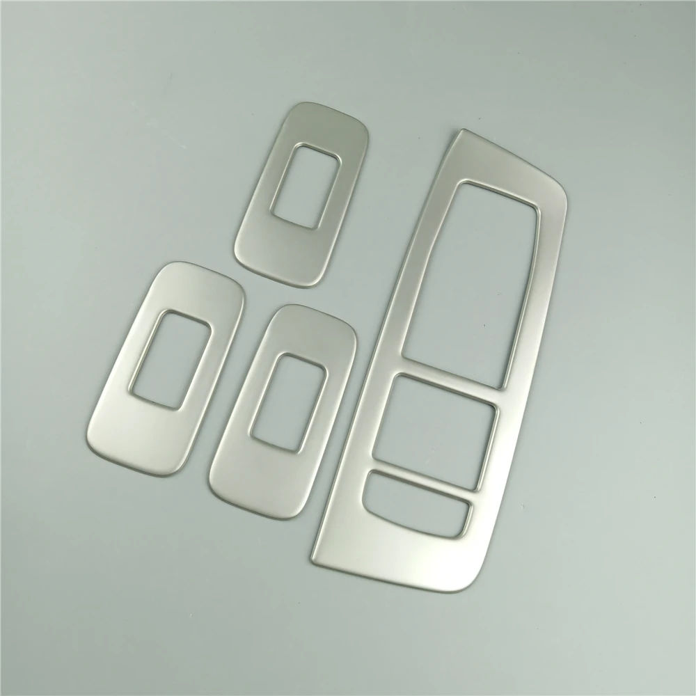 CNORICARC кнопки из нержавеющей стали для подлокотника двери автомобиля панель