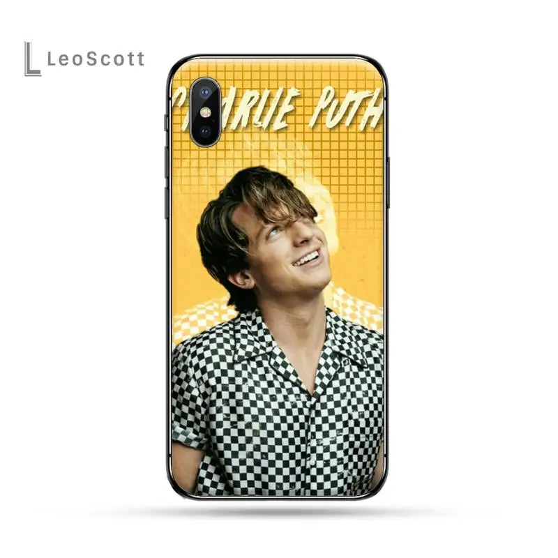 

Charlie Puth painting Phone Cases for iPhone 11 12 pro XS MAX 8 7 6 6S Plus X 5S SE 2020 XR