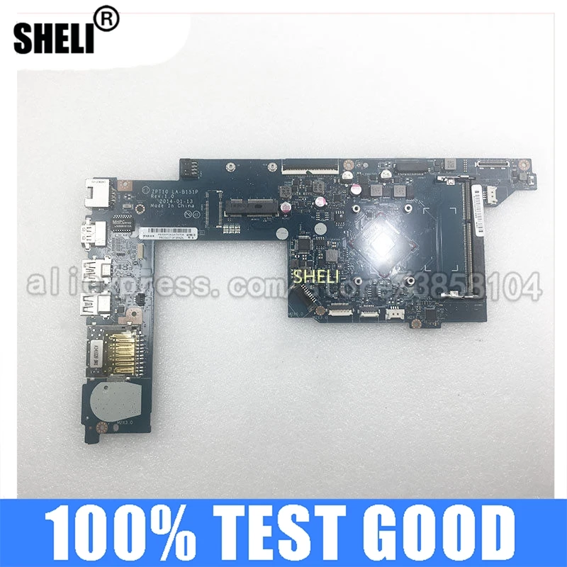 

Материнская плата SHELI для ноутбука HP PAVILION 11-N ZPT10 LA-B151P 774997-601 764235-001 764235-601 DDR3 N2830 CPU