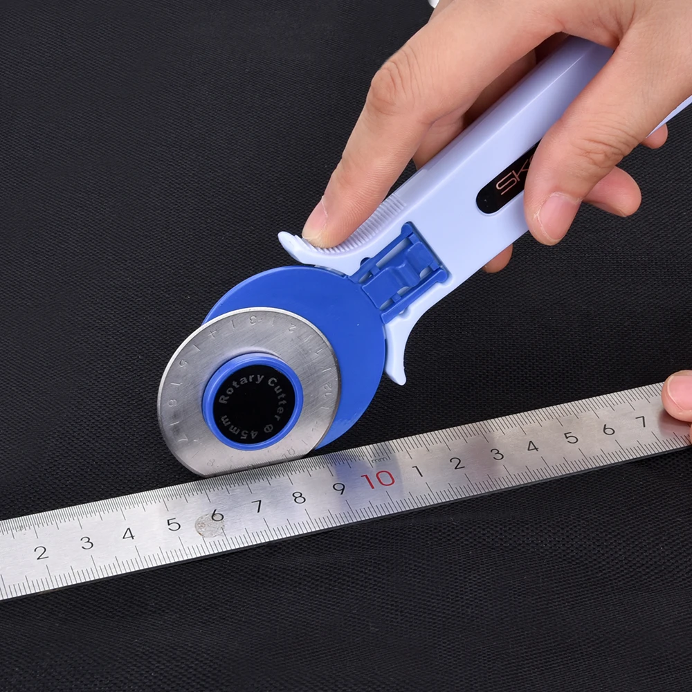 28 мм/45 мм ротационный резак круглый нож переворачивается тканевый Лоскутная