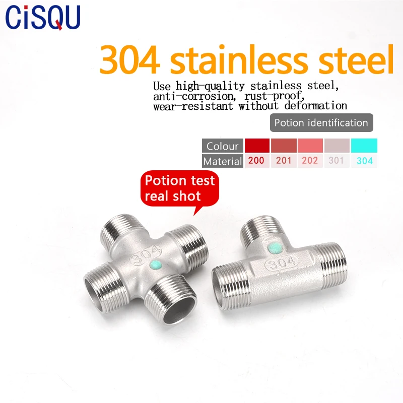 3/4 &quotНержавеющая сталь трубы фитинги мужского и женского пола резьбовое гнездо