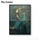 Винтажный постер The Silent Voice, Джералд Эдвард моира, картина маслом под старину, воспроизведение холста, Настенная картина, домашний декор