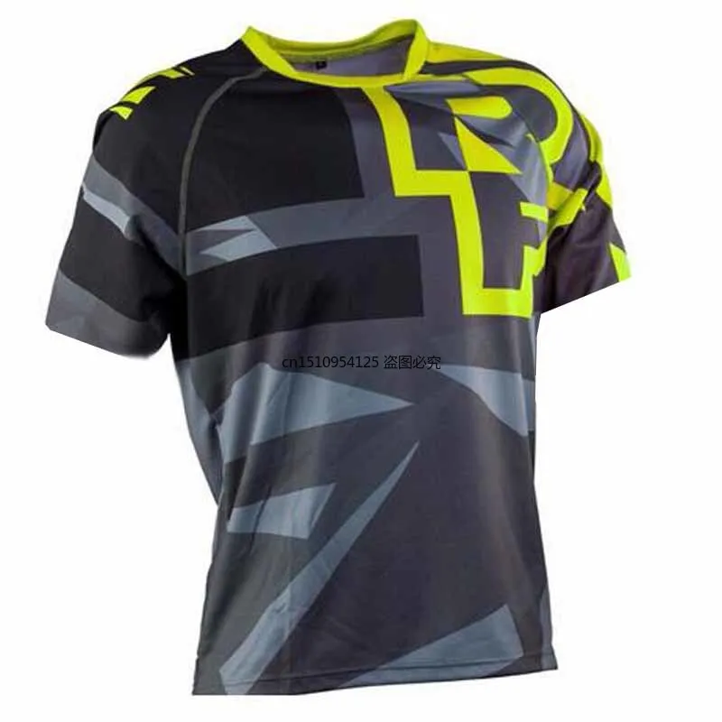 

Men's Downhill Jerseys RACE FACE Mountain Bike MTB Shirts Offroad DH Motorcycle Jersey Motocross Sportwear BMX Clothing