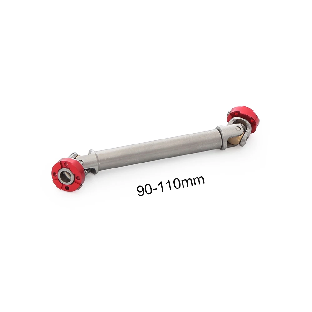 Фланцевый приводной вал из нержавеющей стали для 1/10 RC Crawler Traxxas TRX4 TRX6 Axial SCX10 D90 Redcat