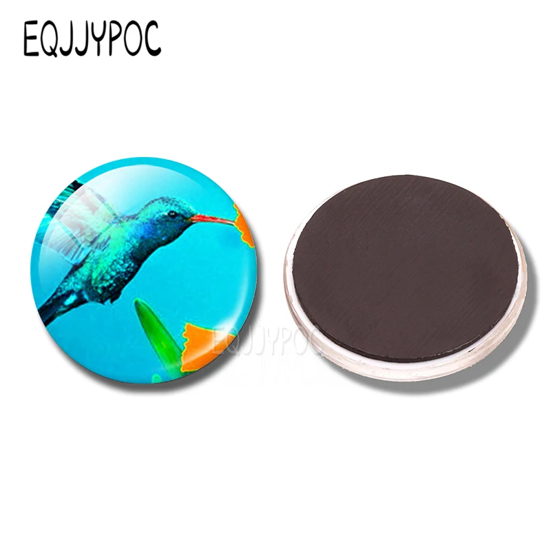 30 мм ручной работы декоративные магниты для холодильника синий магнит