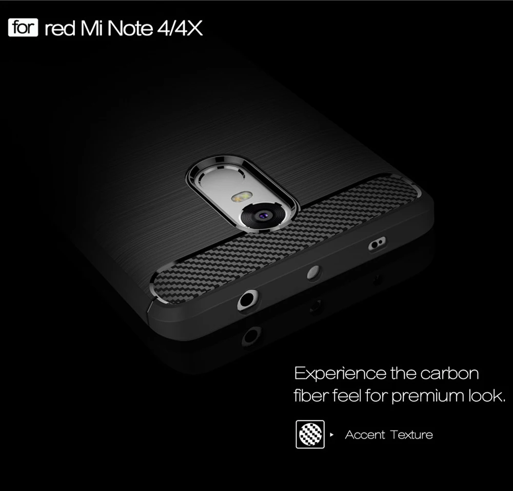 Противоударный чехол бампер для Xiaomi Redmi Note 4 4X мягкий силиконовый X чехлы