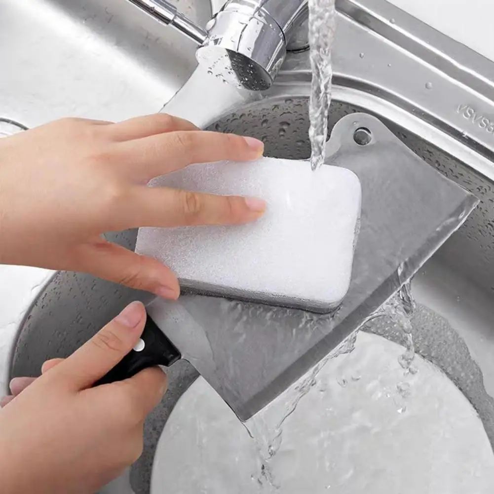 

5Pcs/Set Household Double Side Three Layer Sponge Cleaning Scouring Pads Wipes