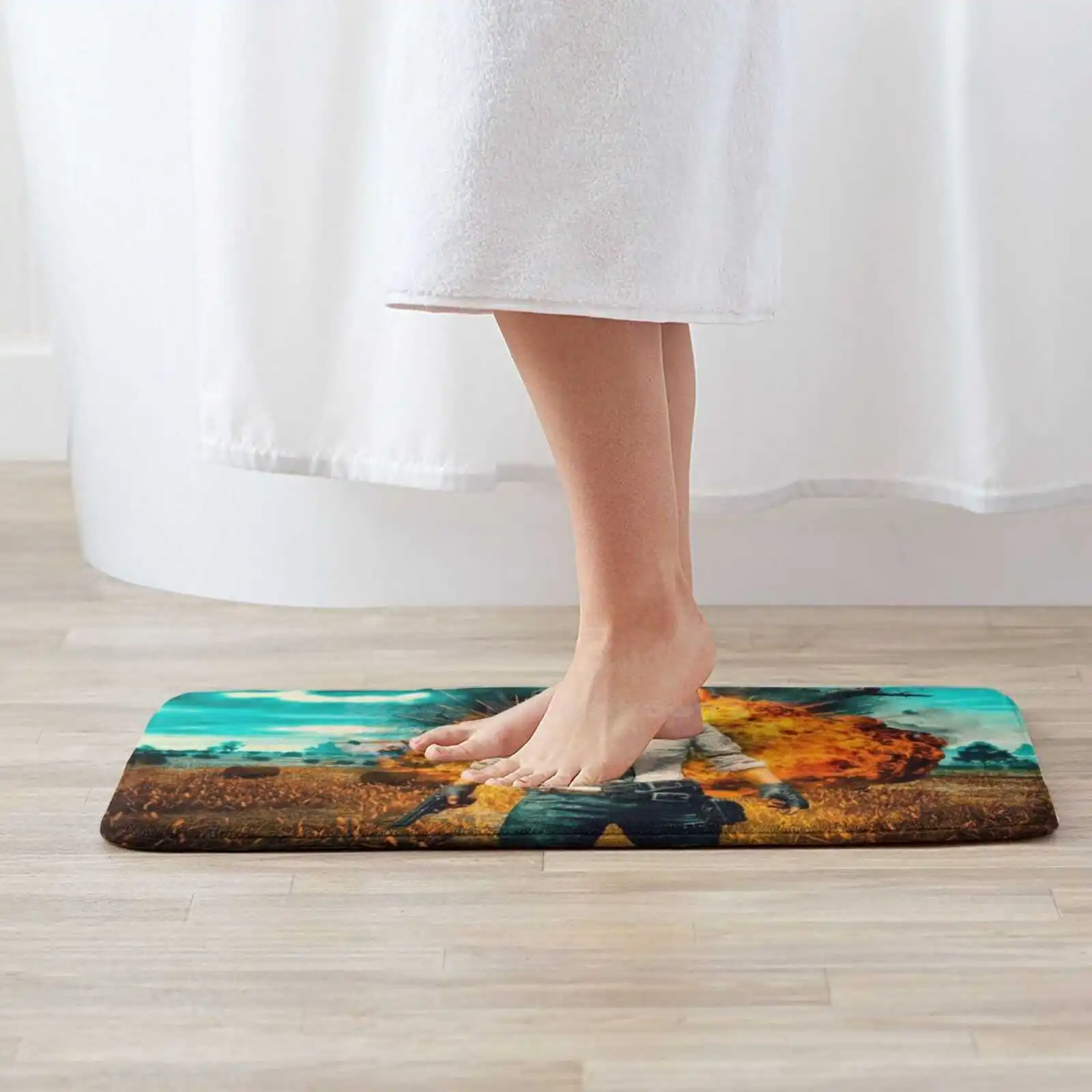 Pubg поле боя 3D товары для дома коврик ковер подушка игровые игры победитель | Дом и