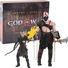 Фигурка героя NECA God of War Kratos Atreus Ultimate, 2 упаковки, Коллекционная модель, игрушка, подарок на день рождения для детей