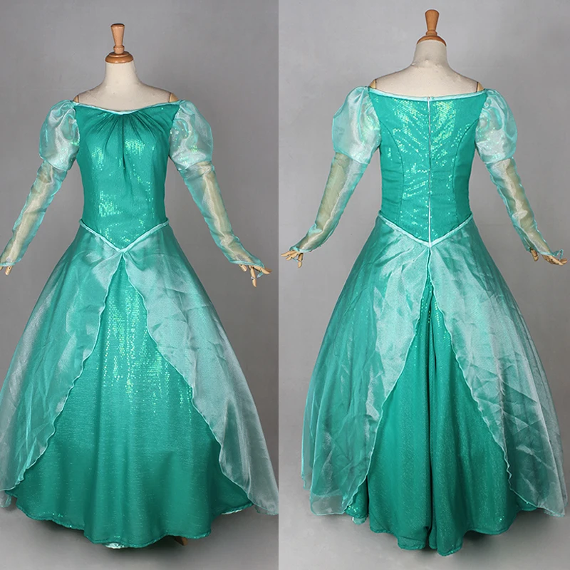 Танцевальное платье с героями мультфильмов Русалка Принцесса Ариэль