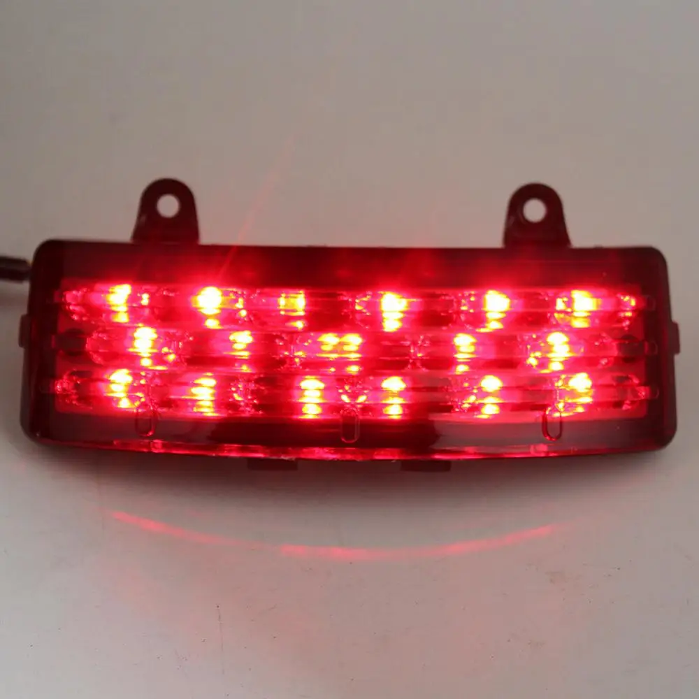 

Rear Fender Tri-Bar LED Running Turn Brake Tail light For Harley Street Glide FLHX FLTRX Touring