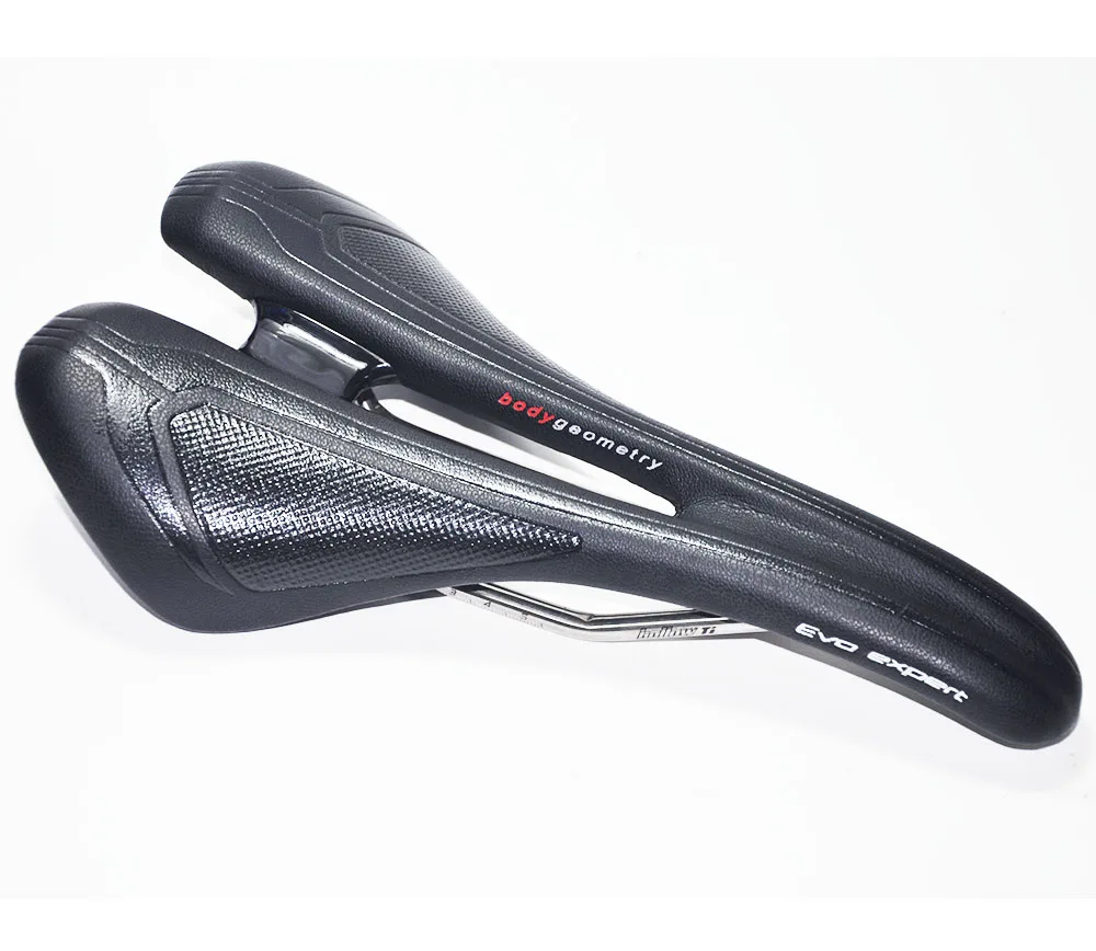 black last 230g Titanium bow bicycle Saddle Bicycle Saddle soft men Road Bike Front Seat Cushion sillin bicicleta MTB Cycling Saddle - Цвет: black