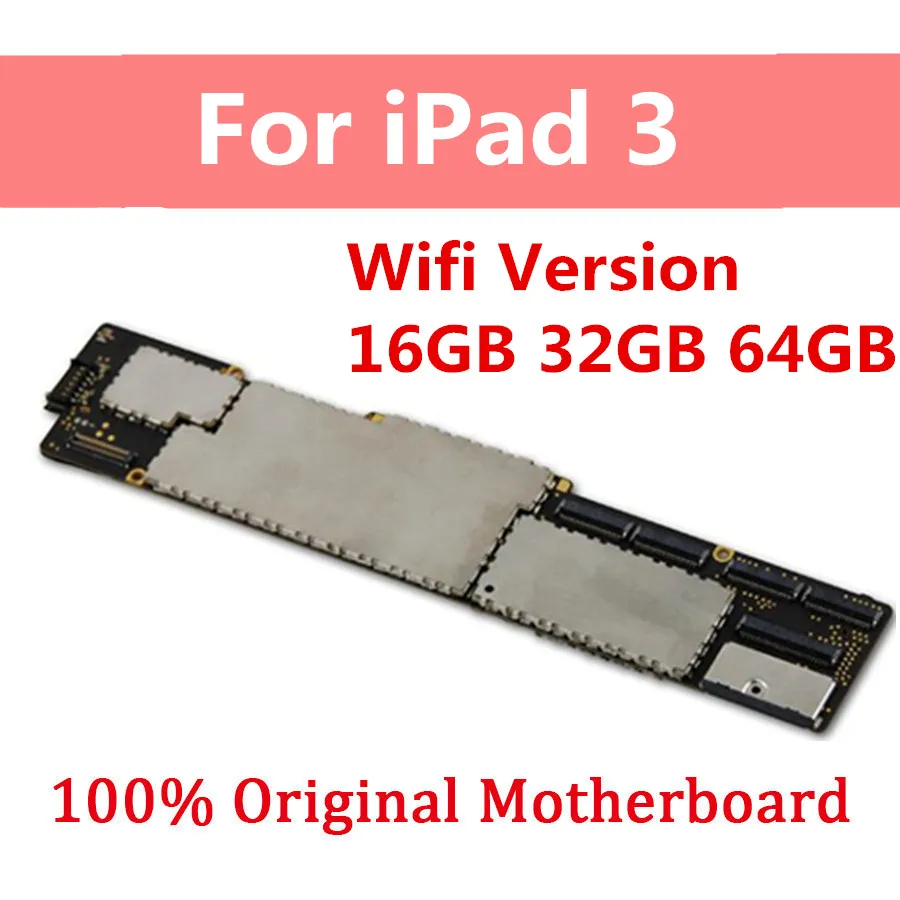Для iPad 3 логическая плата Wifi версия оригинальная разблокированная материнская