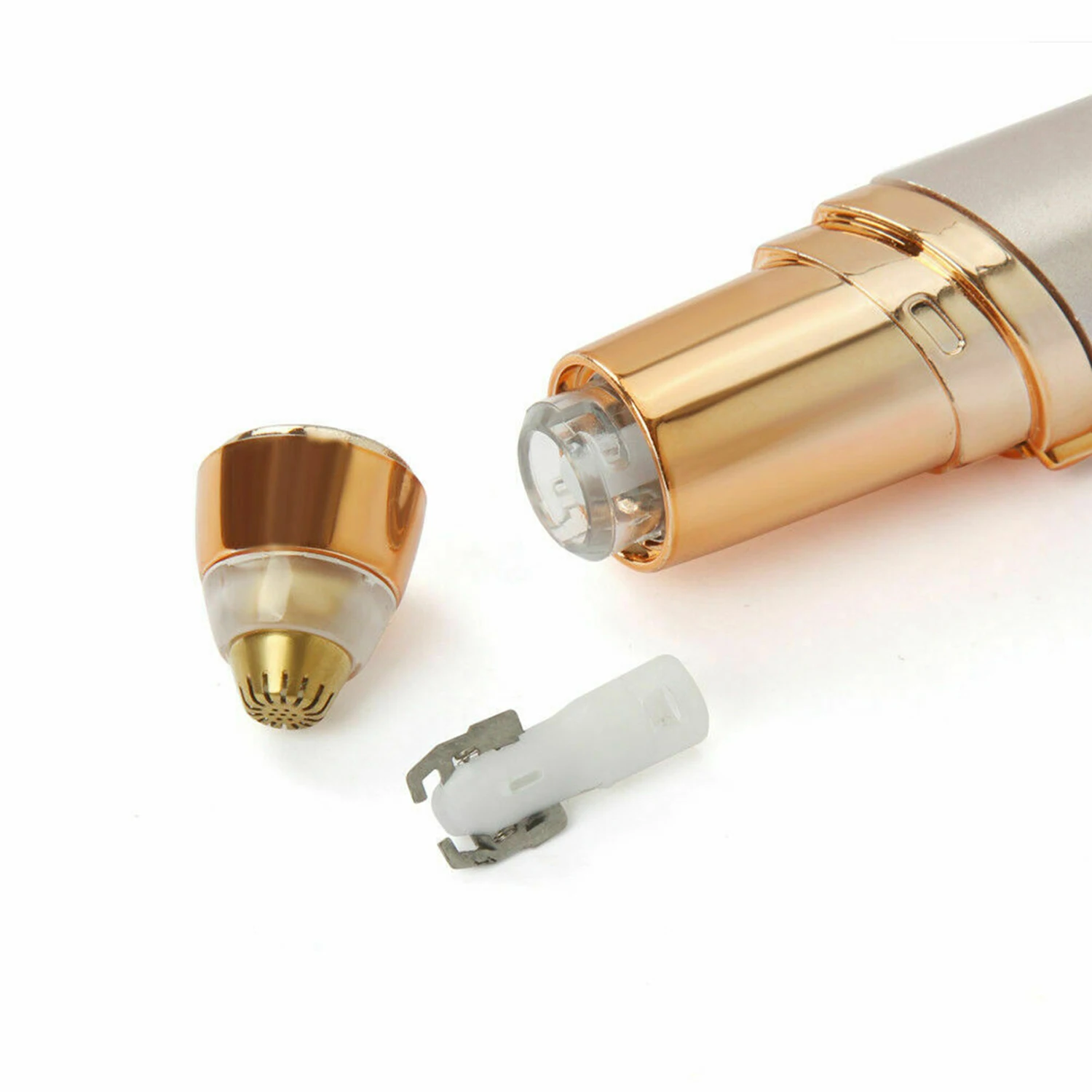 Электрический триммер для бровей безболезненный эпилятор мини бритва